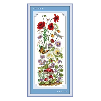Joy Sunday cross stitch Welcome the Spring rose DMC14CT11CT cottonfabric readingroom tearoom deco painting factory wholesale
Joy Sunday cross stitch Welcome the Spring rose DMC14CT11CT cottonfabric readingroom tearoom deco painting factory wholesale