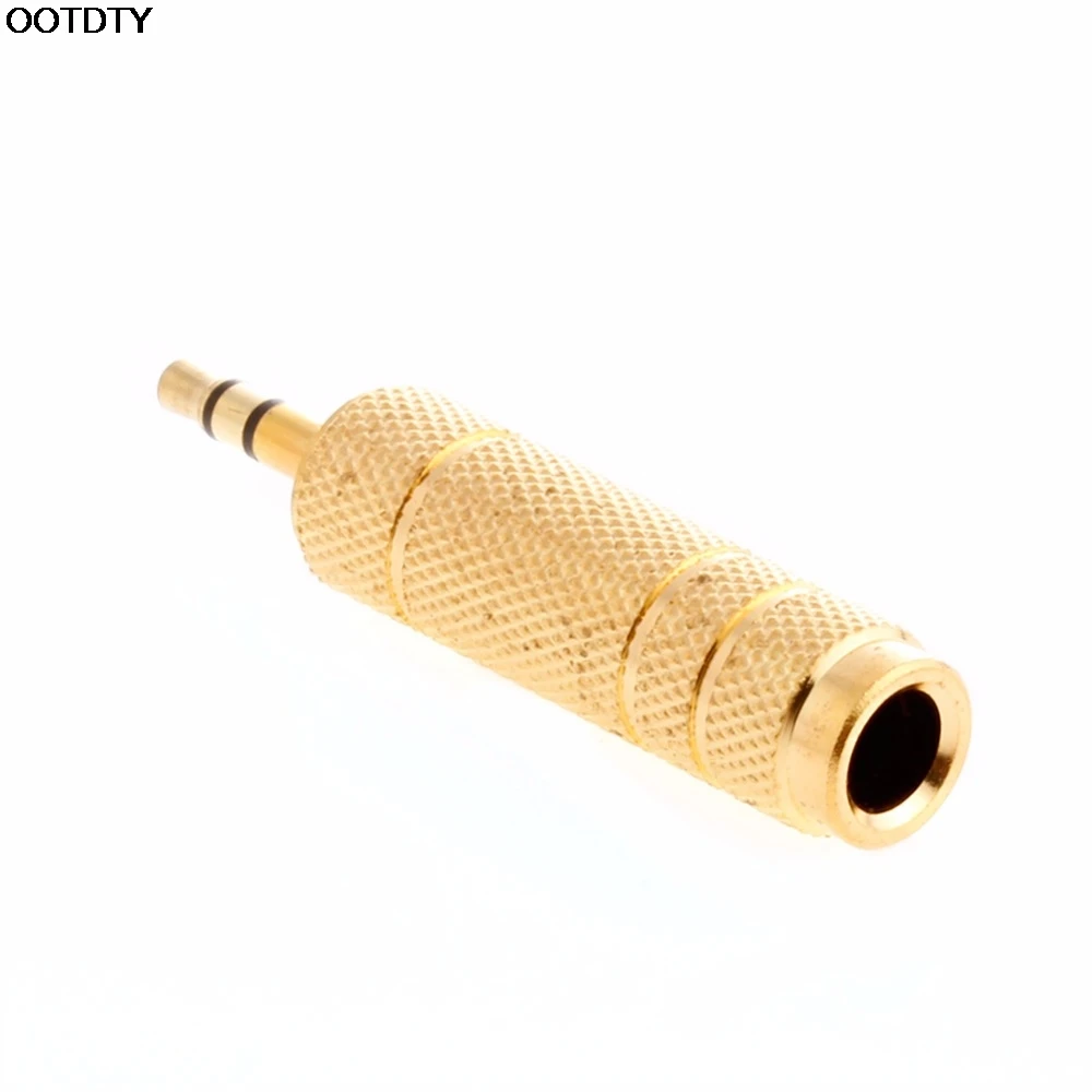Microphone 6.35 mm Female to 3.5 mm Male Stereo Audio Connector Adapter Plug #L060# new hot
Microphone 6.35 mm Female to 3.5 mm Male Stereo Audio Connector Adapter Plug #L060# new hot
