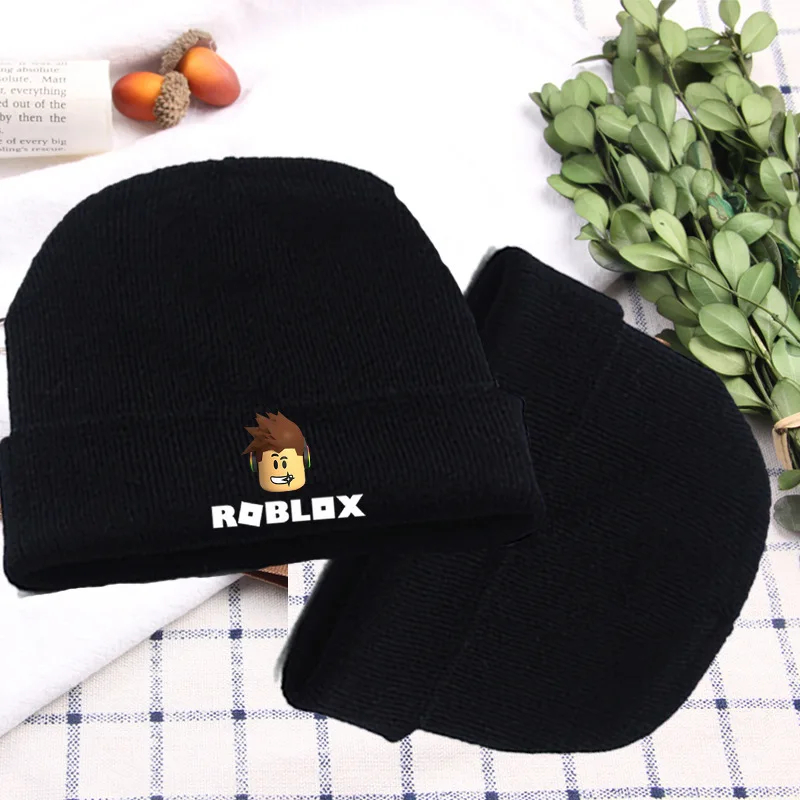 Kid Hats Game Roblox Winter Warm Cap Hip-Hop Elastic Adjustable Beanie Knitted Hat Cotton Cosplay Black Cap Boys Girls Xmas Gift
Kid Hats Game Roblox Winter Warm Cap Hip-Hop Elastic Adjustable Beanie Knitted Hat Cotton Cosplay Black Cap Boys Girls Xmas Gift