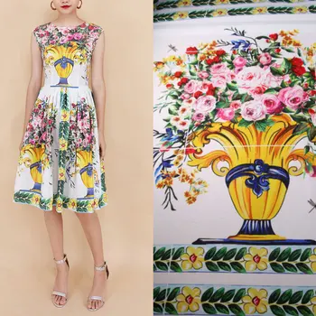 breathable linen fabric, blue majolica printed polyester CADY fabric tissue for autumn,women daily dress cady fabric&clothing
breathable linen fabric, blue majolica printed polyester CADY fabric tissue for autumn,women daily dress cady fabric&clothing