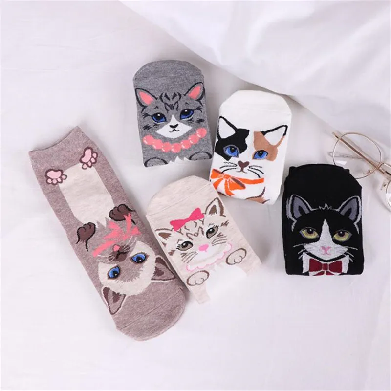 Women' Socks Harajuku Cotton Women Socks Cartoon 3D Cat Pattern Floor Socks For Girl Female personality Women Socks Winter Warm
Women' Socks Harajuku Cotton Women Socks Cartoon 3D Cat Pattern Floor Socks For Girl Female personality Women Socks Winter Warm