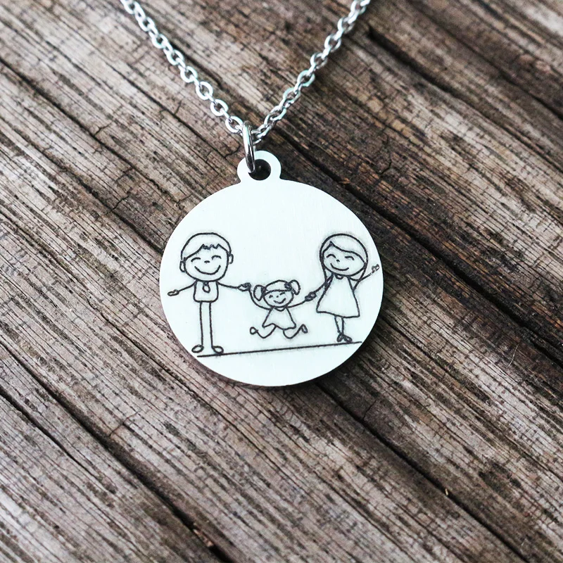 High quality stainless steel Girls Necklace Women Mama Kids Neckless Jewelry Accessories Silver Color Family Necklaces Jewelry
High quality stainless steel Girls Necklace Women Mama Kids Neckless Jewelry Accessories Silver Color Family Necklaces Jewelry