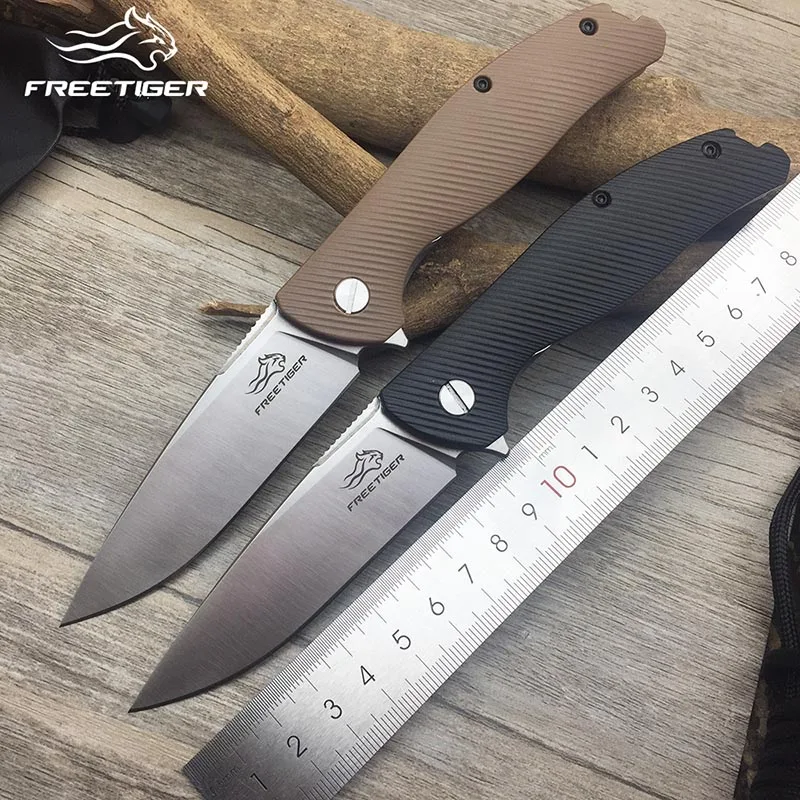 FREETIGER FT801 420 Stainless Steel Nylon Fiber Handle Folding Knife Ball Bearing Outdoor Hunting Survival Tactical EDC Knife
FREETIGER FT801 420 Stainless Steel Nylon Fiber Handle Folding Knife Ball Bearing Outdoor Hunting Survival Tactical EDC Knife