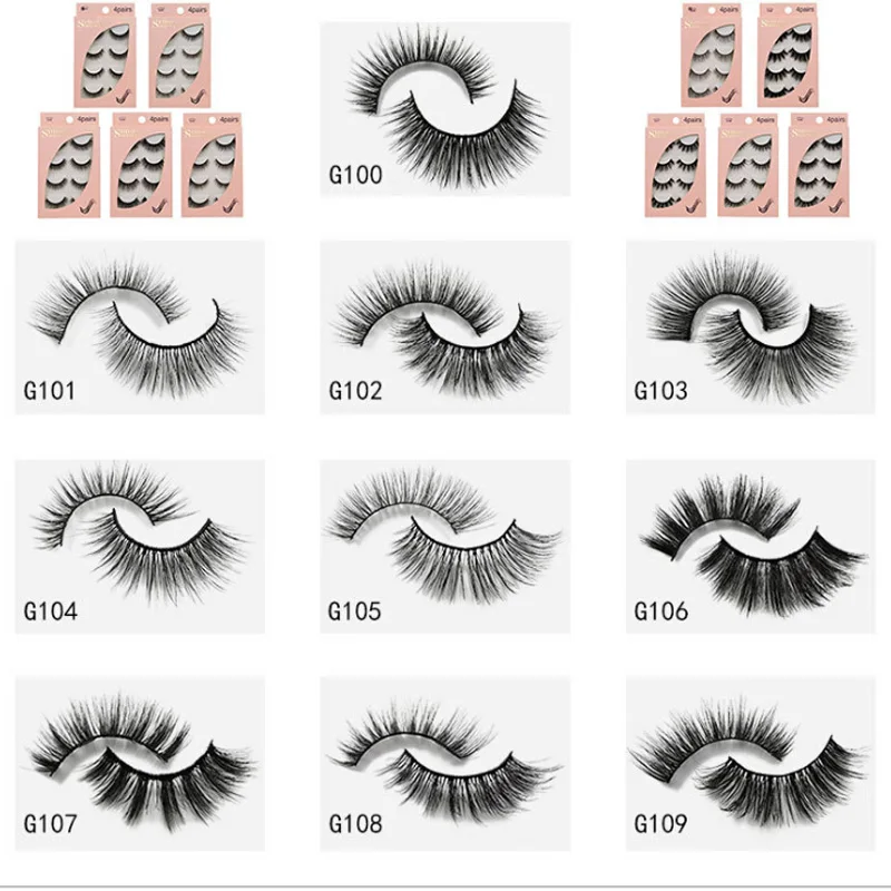 2019 NEW 1/3/4 pair eyelashes natural 3D mink lashes makeup eyelash extension long mink eyelashes volume fake eye lashes Cilios
2019 NEW 1/3/4 pair eyelashes natural 3D mink lashes makeup eyelash extension long mink eyelashes volume fake eye lashes Cilios