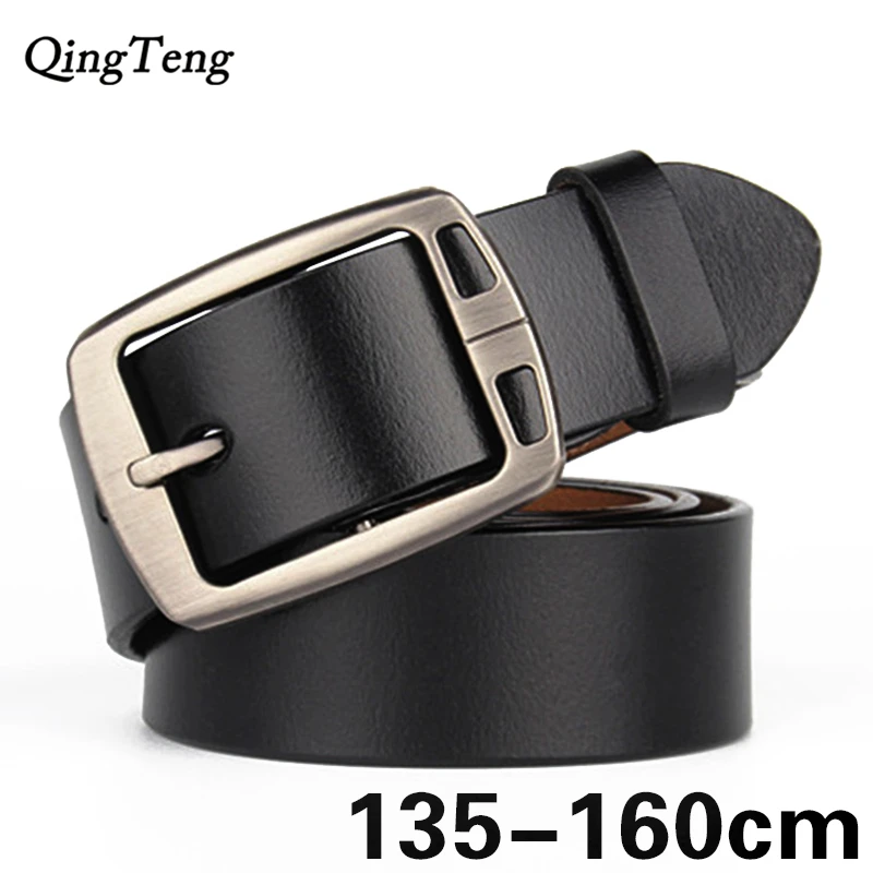 135cm-160cm Big Size Belts Of Men Fashion Designer Jeans Pin Buckle Strap Male Genuine Leather Belt Accessories Long Waistband
135cm-160cm Big Size Belts Of Men Fashion Designer Jeans Pin Buckle Strap Male Genuine Leather Belt Accessories Long Waistband