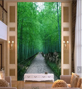 3d room wallpaper custom mural non-woven home decor Bamboo forest trail corridor porch painting photo 3d wall murals wallpaper
3d room wallpaper custom mural non-woven home decor Bamboo forest trail corridor porch painting photo 3d wall murals wallpaper