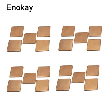 Wholesale 20 Pieces New Special Offer Heatsink Computer Enokay Lowest Price 15x15x1mm Copper Heatsinks Use For Cooling Fan
Wholesale 20 Pieces New Special Offer Heatsink Computer Enokay Lowest Price 15x15x1mm Copper Heatsinks Use For Cooling Fan