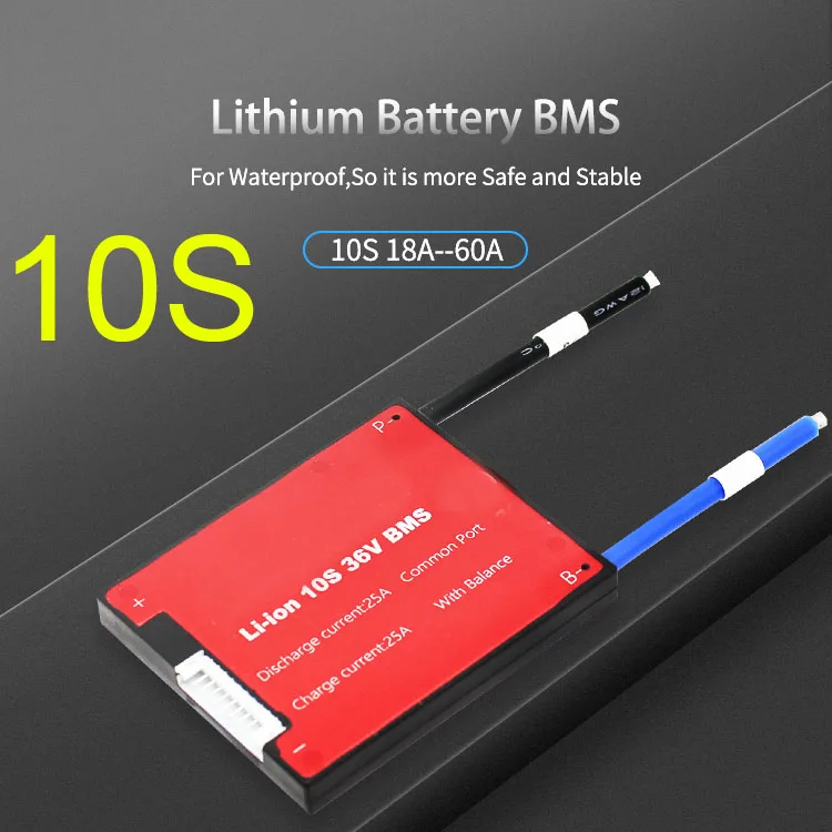 10S 36V BMS Li-ion Lithium Battery BMS Protection Board with balance Waterproof 18650 lipo 15A 25A 35A 45A 60A Cell batteries
10S 36V BMS Li-ion Lithium Battery BMS Protection Board with balance Waterproof 18650 lipo 15A 25A 35A 45A 60A Cell batteries