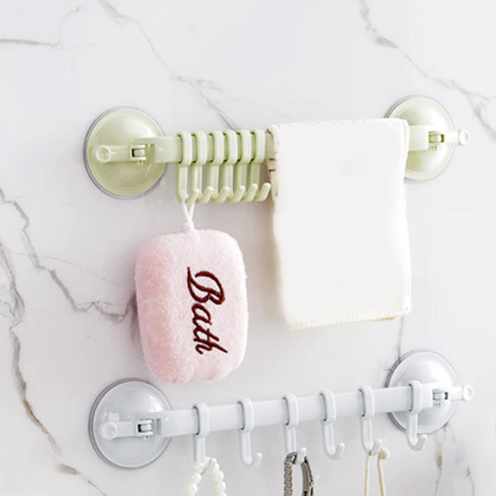 2018 Newest Kitchen Bathroom Non-trace Strong Sucker Rack Hook with 6 Hooks for Towel Spoon
2018 Newest Kitchen Bathroom Non-trace Strong Sucker Rack Hook with 6 Hooks for Towel Spoon