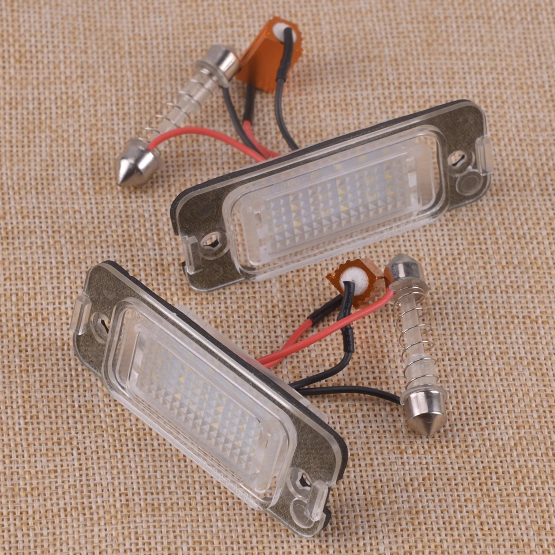 DWCX 2Pcs LED License Number Plate Light A2518200066 Fit for Mercedes W163 W164 X164 ML GL
DWCX 2Pcs LED License Number Plate Light A2518200066 Fit for Mercedes W163 W164 X164 ML GL