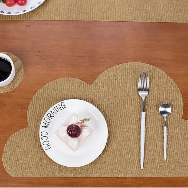 100pcs 48*27cm Waterproof Plastic Placemat Bar Mat Baby Kids Cloud Shaped Plate Mat Table Mat Kitchen Pads ZA6644
100pcs 48*27cm Waterproof Plastic Placemat Bar Mat Baby Kids Cloud Shaped Plate Mat Table Mat Kitchen Pads ZA6644
