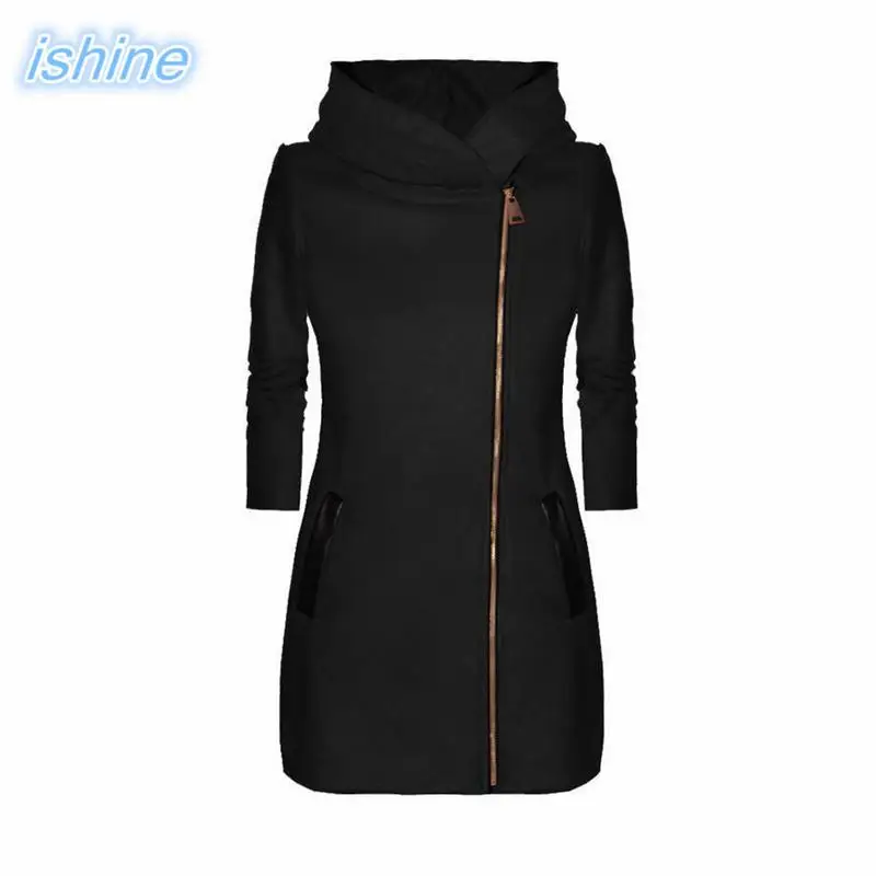 Autumn Winter Women Hooded Coat Jacket Long Sleeve Thicken Warm Female Overcoat Zipper Black Red Gray Jacket Outwear
Autumn Winter Women Hooded Coat Jacket Long Sleeve Thicken Warm Female Overcoat Zipper Black Red Gray Jacket Outwear