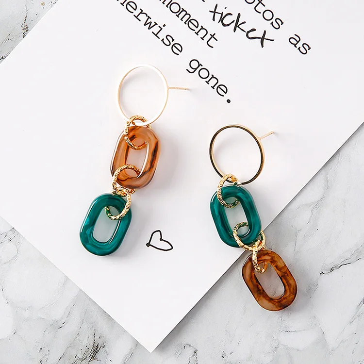 New Arrivals Summer Vintage Acrylic Long Earrings for Women Exquisite Dangle Earrings Fashion Accessories Jewelry CEL277
New Arrivals Summer Vintage Acrylic Long Earrings for Women Exquisite Dangle Earrings Fashion Accessories Jewelry CEL277