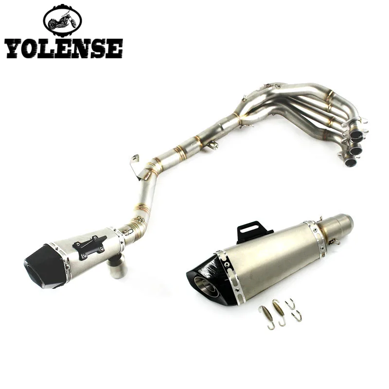 Motorcycle Stainless Steel Exhaust Middle pipe + Muffler full System Pipe Front Header Pipe Tube Slip-On For Kawasaki Z900 Z 900
Motorcycle Stainless Steel Exhaust Middle pipe + Muffler full System Pipe Front Header Pipe Tube Slip-On For Kawasaki Z900 Z 900