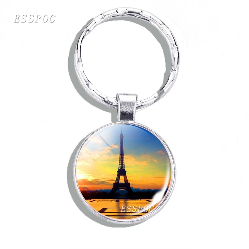 Фото Романтический французский символ знака подарок Эйфелева башня фото стекло