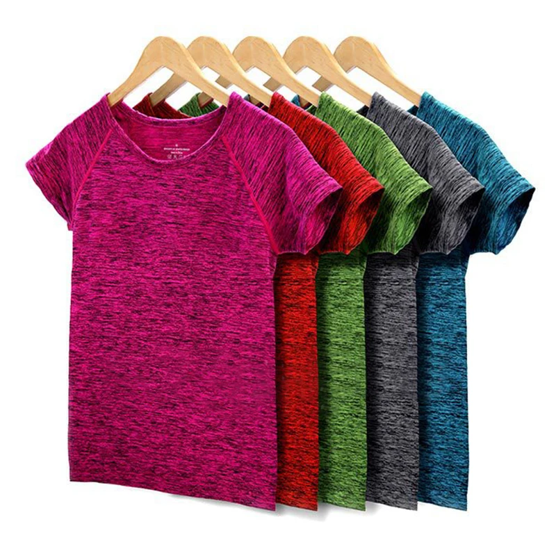 Women Yoga Shirt Fitness Running Stretch Sports Tops Gym Quick Dry Sweat Breathable Exercise Short Sleeve T-Shirt Workout Tees
Women Yoga Shirt Fitness Running Stretch Sports Tops Gym Quick Dry Sweat Breathable Exercise Short Sleeve T-Shirt Workout Tees
