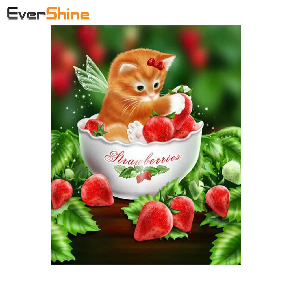 EverShine Diamond Painting Cat Mosaic Picture of Rhinestones Home Decoration Animal Diamond Embroidery Full Kit
EverShine Diamond Painting Cat Mosaic Picture of Rhinestones Home Decoration Animal Diamond Embroidery Full Kit