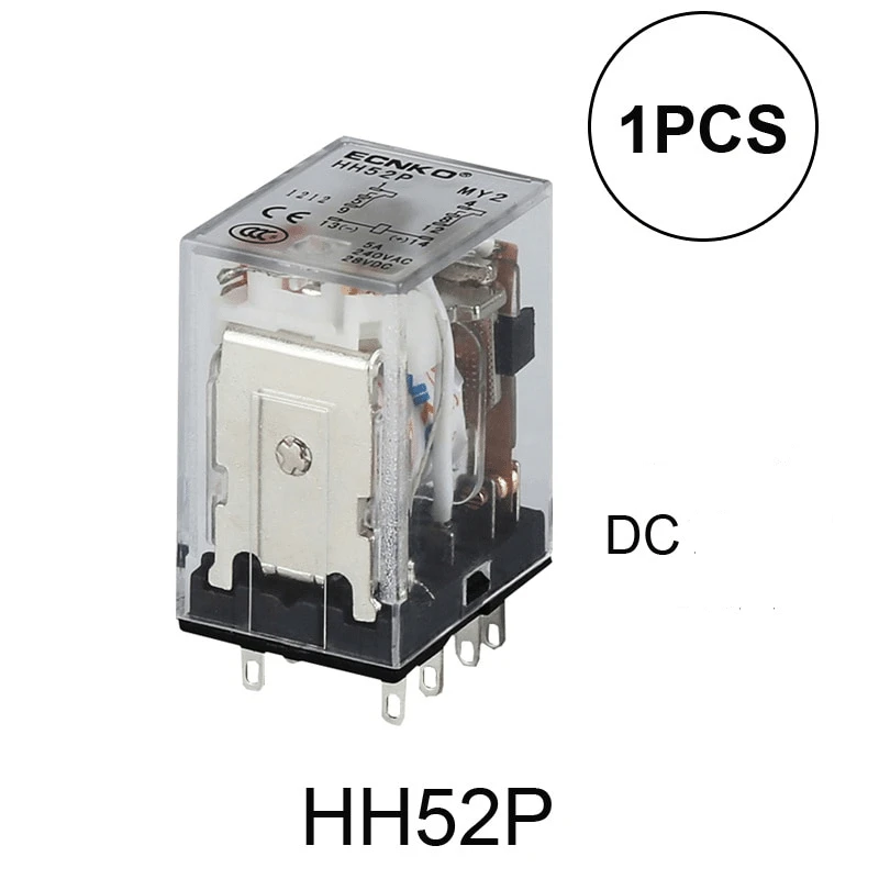 MY2P HH52P MY2NJ 8-Pin DC12V/DC24V/DC36V/DC110V Coil General Purpose DPDT Micro Mini Relay Intermediate Electromagnetic Relay
MY2P HH52P MY2NJ 8-Pin DC12V/DC24V/DC36V/DC110V Coil General Purpose DPDT Micro Mini Relay Intermediate Electromagnetic Relay