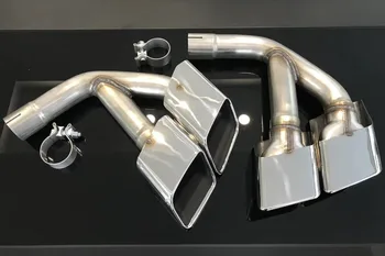 1 pair of stainless steel exhaust muffler tip for 2016-2018 Audi Q7 modify to SQ7 four square tips black & silver muffler tail
1 pair of stainless steel exhaust muffler tip for 2016-2018 Audi Q7 modify to SQ7 four square tips black & silver muffler tail