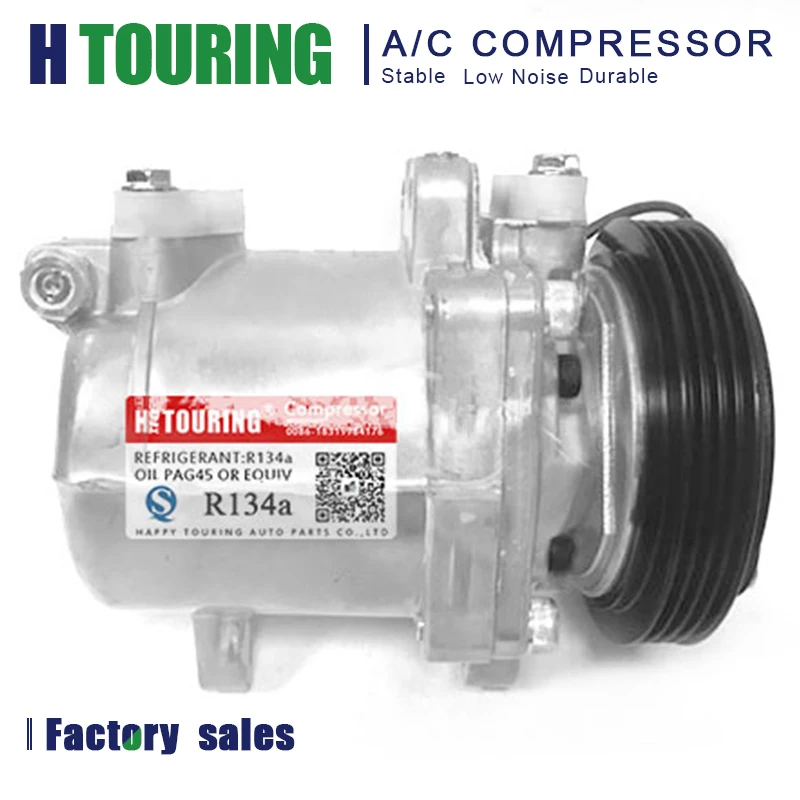 For Suzuki Esteem Vitara Suzuki Grand Vitara a/c compressor 6907314087 9520170CF0 95200-70CB0 95200760CJ0 95200-60B53 9520070CA1
For Suzuki Esteem Vitara Suzuki Grand Vitara a/c compressor 6907314087 9520170CF0 95200-70CB0 95200760CJ0 95200-60B53 9520070CA1
