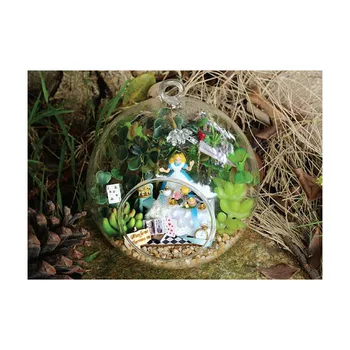 DIY Beautiful Fairy Alice dollhouse Miniature Glass Ball,DIY Miniaturas Wooden Doll House,Novelty DIY Assembling Toys Model Gift
DIY Beautiful Fairy Alice dollhouse Miniature Glass Ball,DIY Miniaturas Wooden Doll House,Novelty DIY Assembling Toys Model Gift