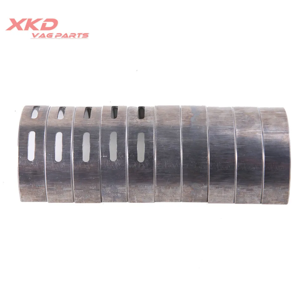 10Pcs STD Crankshaft Main Bearing Shell For VW Golf R GTI Beetle 12-14 Jetta GLI MK6 Scirocco 2015 AUDI S3 TTS 2.0TFSI
10Pcs STD Crankshaft Main Bearing Shell For VW Golf R GTI Beetle 12-14 Jetta GLI MK6 Scirocco 2015 AUDI S3 TTS 2.0TFSI