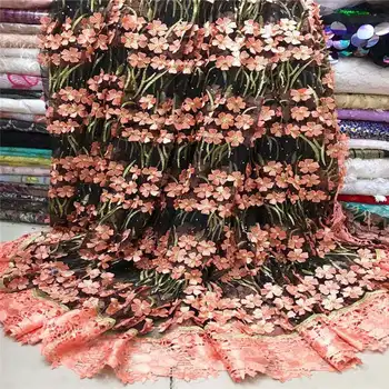 Embroidered Tulle Lace Fabric, Pearls Lace Applique Fabric For Wedding, High Quality African 3D Flower Lace Fabric High Quality
Embroidered Tulle Lace Fabric, Pearls Lace Applique Fabric For Wedding, High Quality African 3D Flower Lace Fabric High Quality