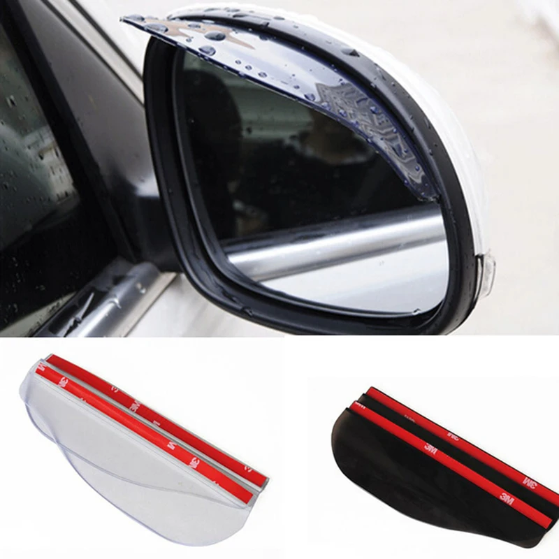 Auto 1Pair PVC Rearview Mirror Rain Brow Sun Visors Shades Shield Guard Flexible 2PCS 3M Car-styling Soft and Flexible Rain Brow
Auto 1Pair PVC Rearview Mirror Rain Brow Sun Visors Shades Shield Guard Flexible 2PCS 3M Car-styling Soft and Flexible Rain Brow
