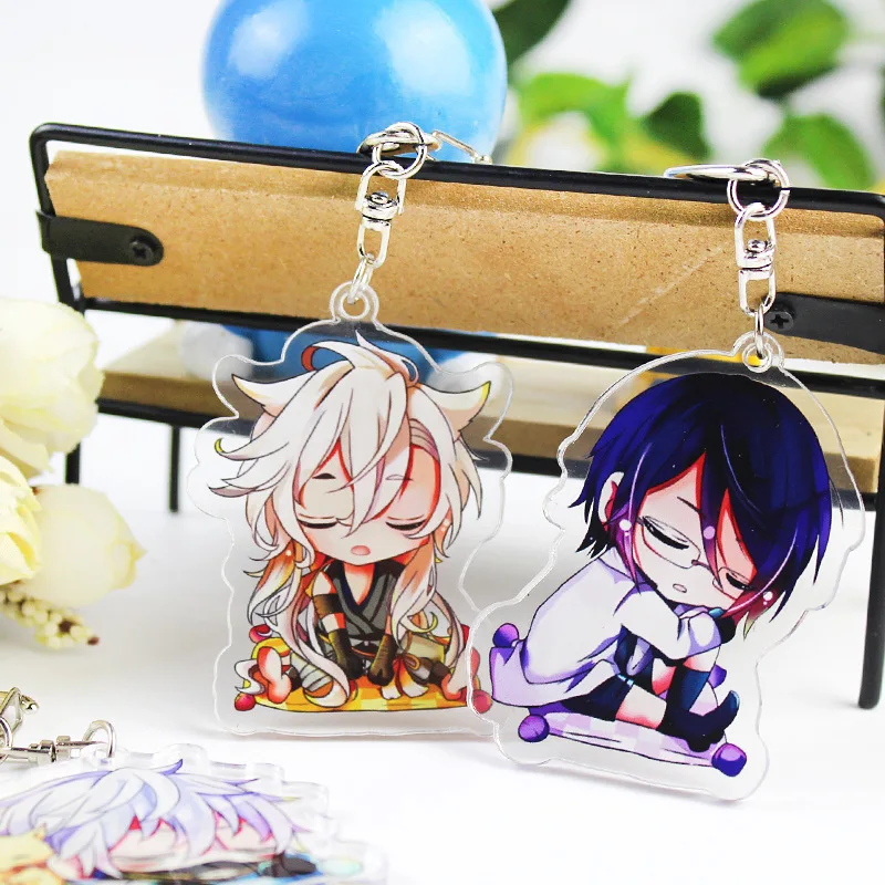 Anime Touken Ranbu Cosplay Keychain Cartoon Mikatsuki Nakigitsune Car Key Holder Chain Keyrings Pendants Jewelry Collections
Anime Touken Ranbu Cosplay Keychain Cartoon Mikatsuki Nakigitsune Car Key Holder Chain Keyrings Pendants Jewelry Collections