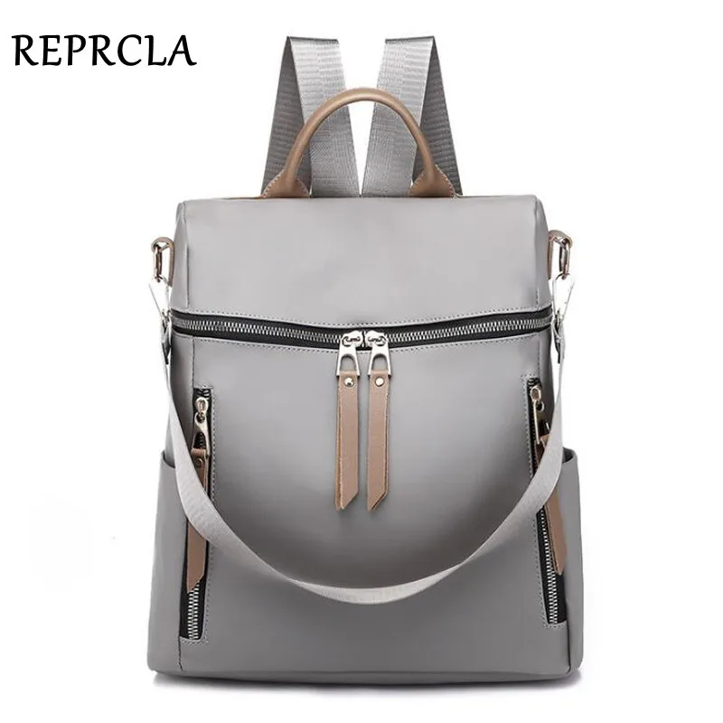 

REPRCLA Women Backpack Preppy Style School Bags for Teenage Girls High Quality Bagpack Fashion Travel Shoulder Bag Mochila