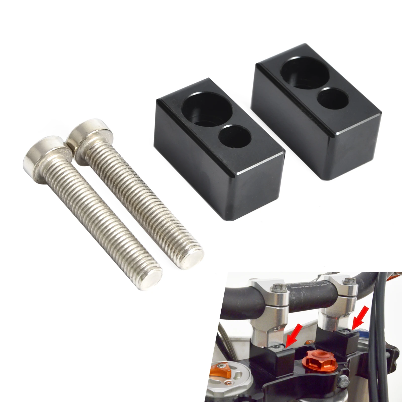 Motorcycle 22mm Handlebar Riser Kit For KTM 690 Enduro SMC 790 1090 1190 Adventure R 1290 Super Adventure ADV
Motorcycle 22mm Handlebar Riser Kit For KTM 690 Enduro SMC 790 1090 1190 Adventure R 1290 Super Adventure ADV