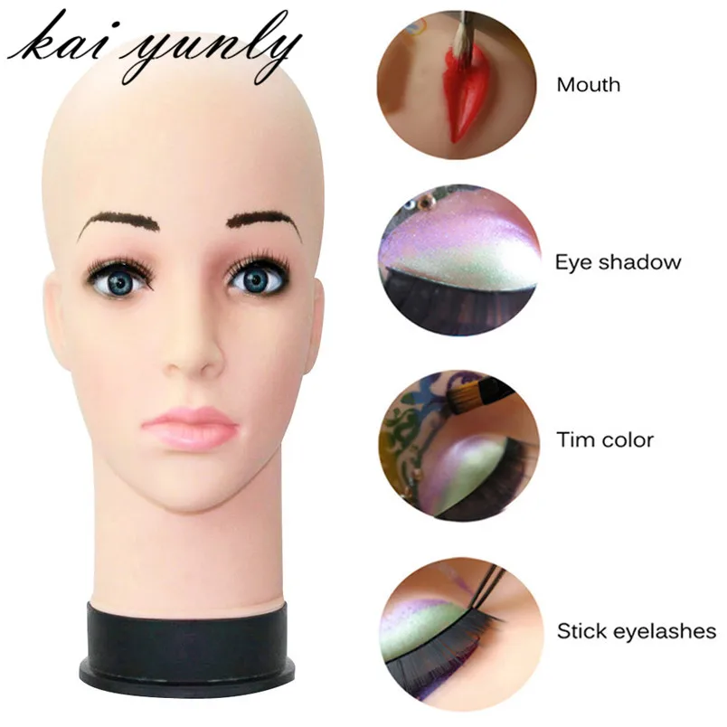 1PCS Mannequin Head Practice Make Up Wig Hat Display Training Model Eyelash Extension Free Shipping Wholesale Drop Shipping J11
1PCS Mannequin Head Practice Make Up Wig Hat Display Training Model Eyelash Extension Free Shipping Wholesale Drop Shipping J11