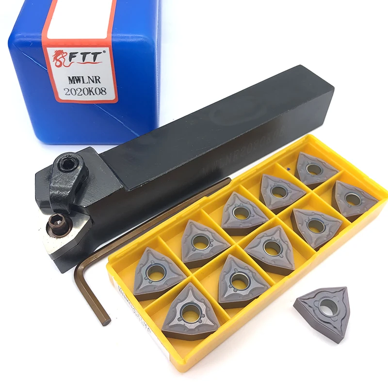 11pcs WNMG080408 Inserts Set External Holder Turning Tool Cutting Carbide Insert 1pcs MWLNR2020K08 For Lathe
11pcs WNMG080408 Inserts Set External Holder Turning Tool Cutting Carbide Insert 1pcs MWLNR2020K08 For Lathe
