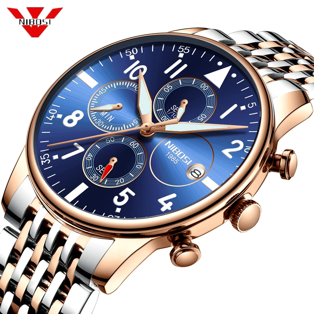 NIBOSI Relogio Masculino Mens Watches Waterproof Quartz Business Watch Top Brand Luxury Men Casual Sport Watch Relojes Hombre
NIBOSI Relogio Masculino Mens Watches Waterproof Quartz Business Watch Top Brand Luxury Men Casual Sport Watch Relojes Hombre