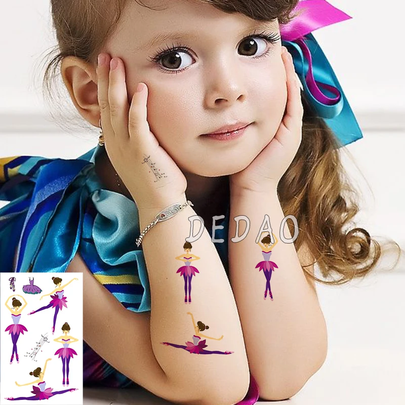 Waterproof Temporary Fake Tatoo Sticker Kids Tattoo Ballet Dance Music Note Flash Tatto Tattoos Stickers Tatouage For Girl Child
Waterproof Temporary Fake Tatoo Sticker Kids Tattoo Ballet Dance Music Note Flash Tatto Tattoos Stickers Tatouage For Girl Child