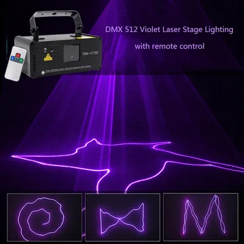 Remote Control DMX512 Violet Laser Stage Light Scanner Beam Scans DJ Projector Party Show Light Effect Projector Fantastic Disco
Remote Control DMX512 Violet Laser Stage Light Scanner Beam Scans DJ Projector Party Show Light Effect Projector Fantastic Disco