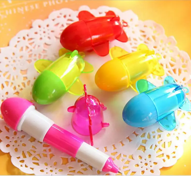 5 pcs / lot Ballpoint pen customize logo pen colorful aircraft cartoon key chain pen for children gift
5 pcs / lot Ballpoint pen customize logo pen colorful aircraft cartoon key chain pen for children gift