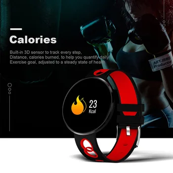 Smart Bracelet Color LCD Monitor IP67 Heart Rate Blood Pressure Counter Step Waterproof Sports Pedometer Calorie Bracelet UY8
Smart Bracelet Color LCD Monitor IP67 Heart Rate Blood Pressure Counter Step Waterproof Sports Pedometer Calorie Bracelet UY8