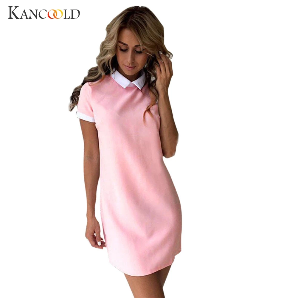 Summer Work Dress 2017 Fashion Women Turn-down Collar Casual Dress Elegant Short Sleeved Office Ladies Dress Feminine Vestido602
Summer Work Dress 2017 Fashion Women Turn-down Collar Casual Dress Elegant Short Sleeved Office Ladies Dress Feminine Vestido602