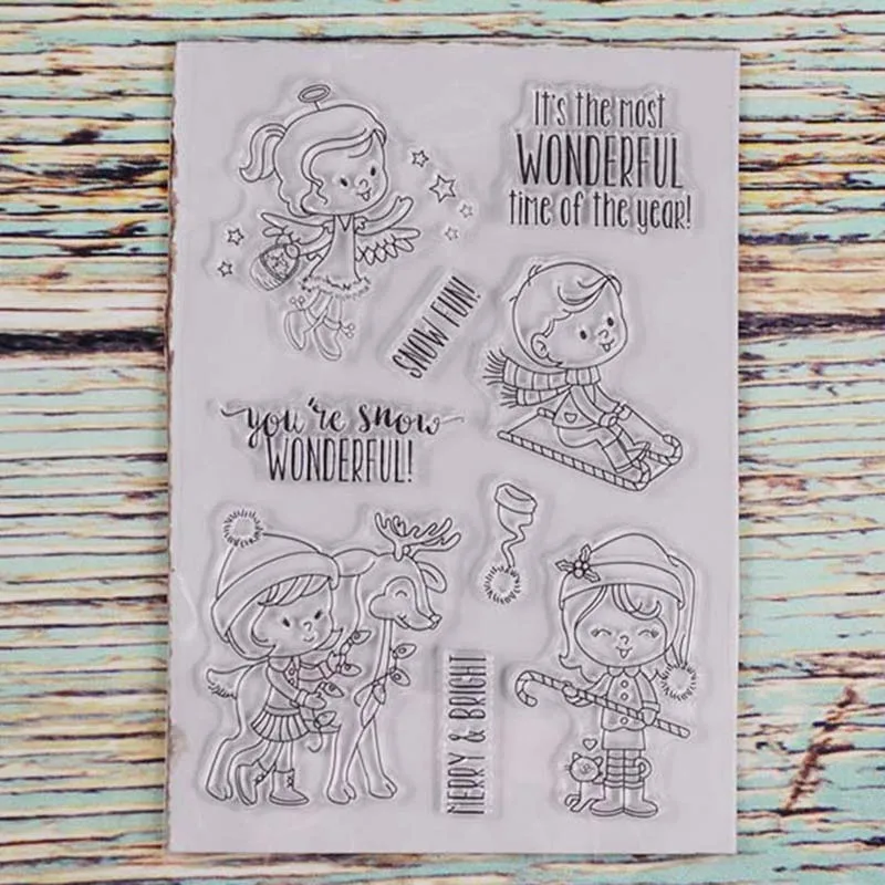Most wonderful in the year transparent clear stamp for DIY Scrapbooking/Card Making/Kids Christmas Fun Decoration Supplies
Most wonderful in the year transparent clear stamp for DIY Scrapbooking/Card Making/Kids Christmas Fun Decoration Supplies
