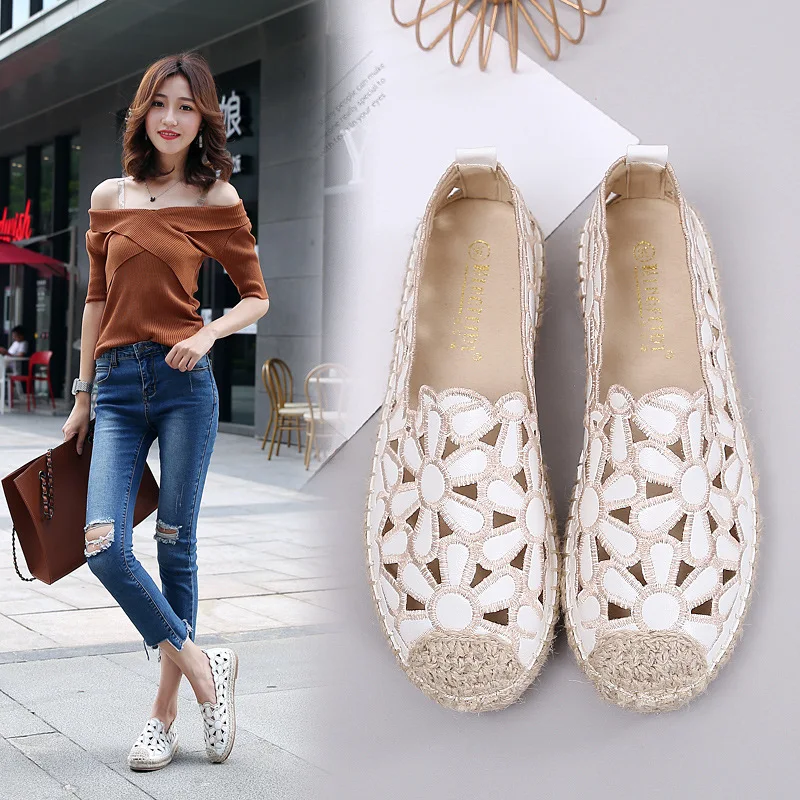 hollow flower cane weave fisherman shoes woman flats shallow sewing single shoes autumn lazy breathable slip on non-slip loafers
hollow flower cane weave fisherman shoes woman flats shallow sewing single shoes autumn lazy breathable slip on non-slip loafers