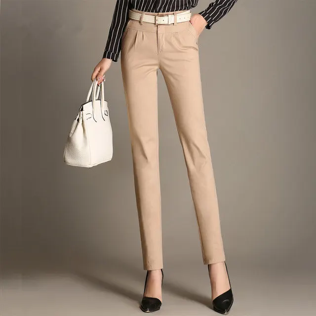 2019 Korean Fashion Spring Autumn OL Professional Stretch Slim Pencil Pants Large Size Casual Pants Long Work Trousers 4XL
2019 Korean Fashion Spring Autumn OL Professional Stretch Slim Pencil Pants Large Size Casual Pants Long Work Trousers 4XL