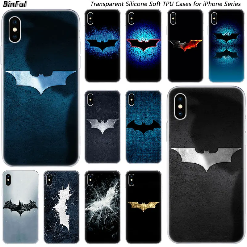 Hot Marvel Batman logo Silicone Fashion Transparent Case for Apple iPhone 11 Pro XS MAX XR X 7 8 Plus 6 6s Plus 5 5C 5S SE Cover
Hot Marvel Batman logo Silicone Fashion Transparent Case for Apple iPhone 11 Pro XS MAX XR X 7 8 Plus 6 6s Plus 5 5C 5S SE Cover
