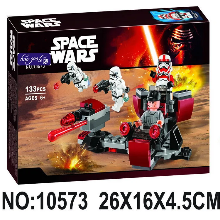 HAOGAOLE 10573 7 La Force Empire Galactique Battli Figurines Blocs de Construction Briques jouet Compatible
HAOGAOLE 10573 7 La Force Empire Galactique Battli Figurines Blocs de Construction Briques jouet Compatible