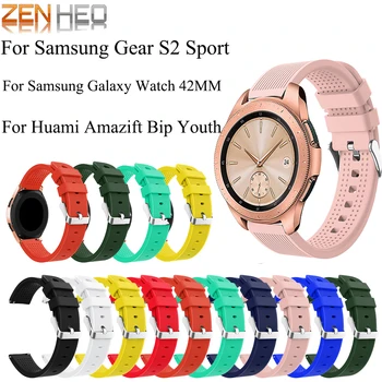 20mm Silicone Watchband for Samsung Galaxy Watch 42mm Strap Replacement Bracelet Band Strap for Samsung Galaxy Watch 42mm Wrist
20mm Silicone Watchband for Samsung Galaxy Watch 42mm Strap Replacement Bracelet Band Strap for Samsung Galaxy Watch 42mm Wrist