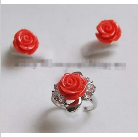 Women's cospay women's Hair full wigs Charming!12MM Hand Carved Pink Coral Flower Earrings /Ring Set^^^@^ GP style Fine jewe
Women's cospay women's Hair full wigs Charming!12MM Hand Carved Pink Coral Flower Earrings /Ring Set^^^@^ GP style Fine jewe