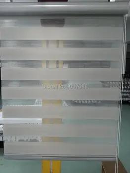 Translucent 100% Polyester Roller Zebra Blinds in Grey Window Curtains for Living Room 24 in * 48 in 30 colors
Translucent 100% Polyester Roller Zebra Blinds in Grey Window Curtains for Living Room 24 in * 48 in 30 colors