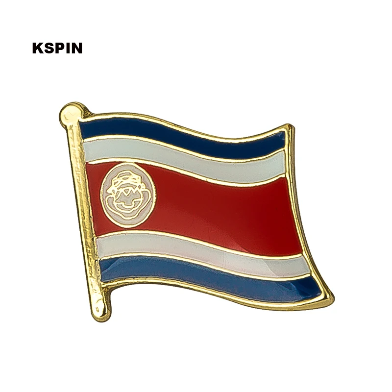 Costa Rica National Flag Metal Pin Badge Decorative Brooch Pins for Clothes KS-0067
Costa Rica National Flag Metal Pin Badge Decorative Brooch Pins for Clothes KS-0067