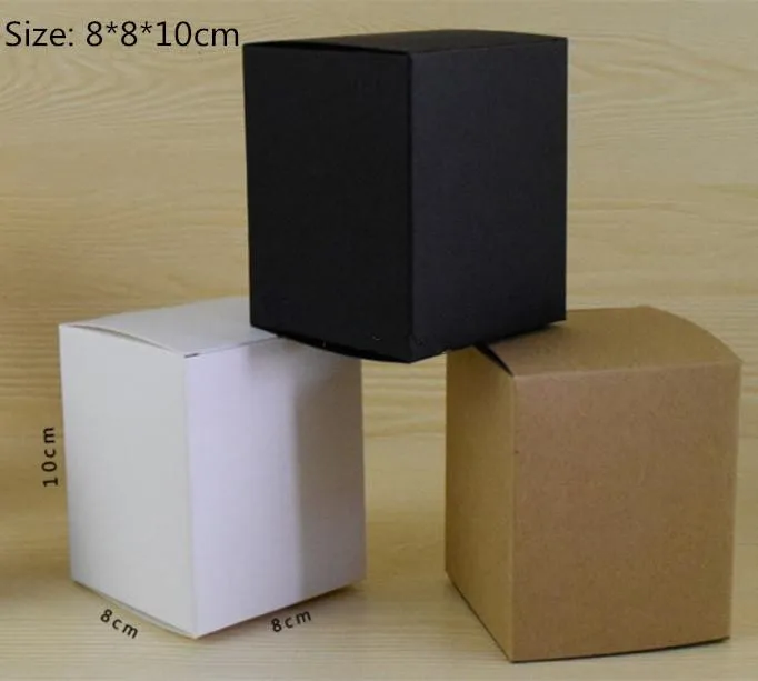 50pcs/lot-8*8*10cm Blank White Black Kraft Gift Box Cosmetic Bottle Jar Box Handmade Soap Candle Storage Boxes valve tubes
50pcs/lot-8*8*10cm Blank White Black Kraft Gift Box Cosmetic Bottle Jar Box Handmade Soap Candle Storage Boxes valve tubes
