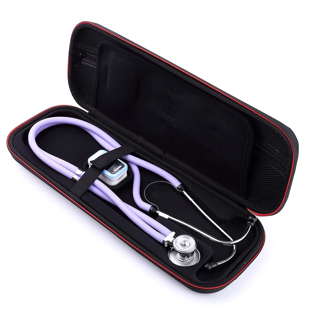 Stethoscope Hard Carrying Case For 3M Littmann III/MDF/Omron Stethoscope/Blood Glucose Testing Meter/Pulse Oximeter/Thermometer
Stethoscope Hard Carrying Case For 3M Littmann III/MDF/Omron Stethoscope/Blood Glucose Testing Meter/Pulse Oximeter/Thermometer